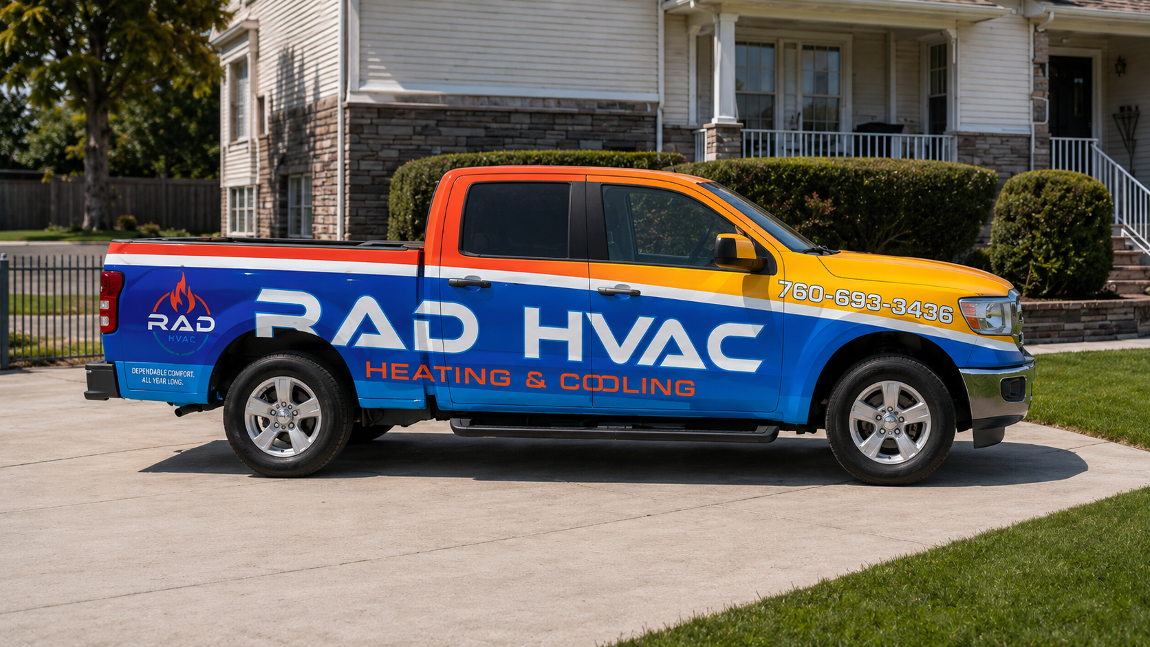rad hvac truck
